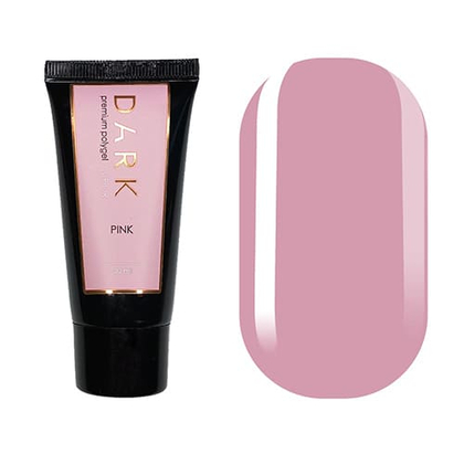 DARK PolyGel Pink, 30 мл, Вибір об'єму: 30 мл, Вибір відтінку: Pink