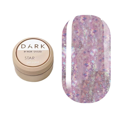 Гель-лак DARK Star №08, 5 гр, призначення