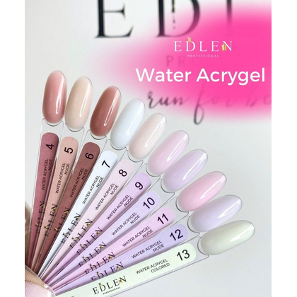 Edlen Water Acrygel Nude №12, 15 мл, Вибір об'єму: 15 мл, Колір колекції: №12, зображення 2