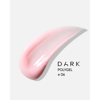 DARK PolyGel 06 (у тюбику), 30 мл, Вибір об'єму: 30 мл, Вибір відтінку: №6