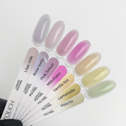 Полігель Touch liquid polygel Vanilla tea, 15 мл, Вибір відтінку: Vanilla tea, зображення 3