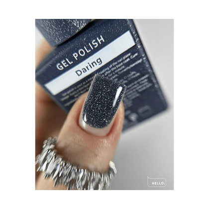 Гель-лак HELLO Reflective gel polish, Daring, 15 мл, фото 2