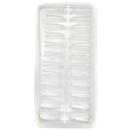 Типсы гелевые Lilly Beaute с маленькой контактной зоной балерина, 240 шт, фото 2