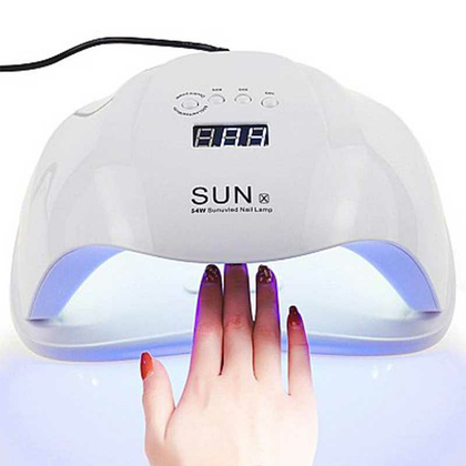 Лампа Sun X, UV/LED, 54W, фото 2, назначение