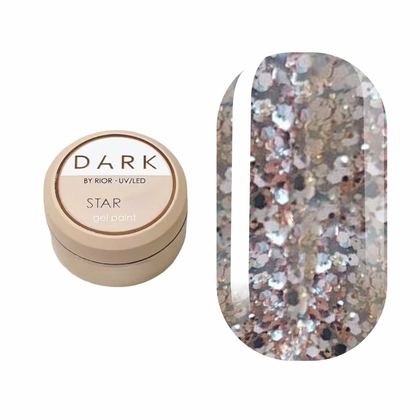 Гель-лак DARK Star №06, 5 гр, назначение