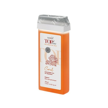 Воск в картридже Italwax TOP LINE - Корал, 100 мл