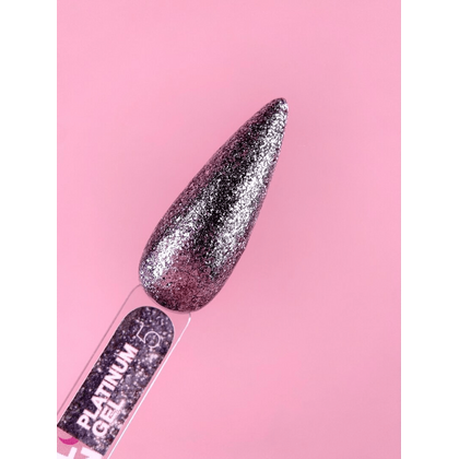 Блестки для ногтей LUNA Platinum Gel №5, 5 мл, фото 2