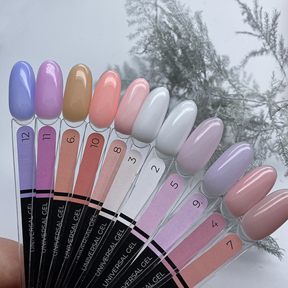 Рідкий гель GÉMELY ex GA&MA Universal gel №8, 15 мл, Вибір об'єму: 15 мл, Колір колекції: №8, зображення 2, призначення
