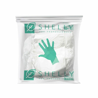 Набор перчаток одноразовых для маникюра Shelly с кератином, коллагеном, экстрактом лотоса, 10 шт., Другой вариант: 10 шт