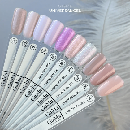 Рідкий гель GÉMELY ex GA&MA Universal gel №26, 15 мл, Вибір об'єму: 15 мл, Колір колекції: №26, зображення 2
