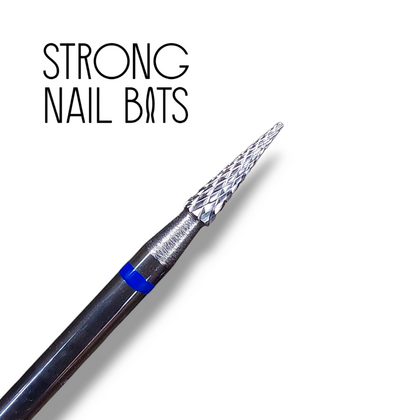 Фреза твердосплавная STRONG NAIL BITS для выпиливания (иголка острая)  синяя 0,23 см, фото 2
