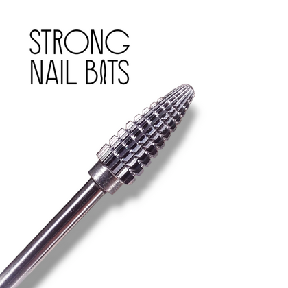 Фреза твердосплавная STRONG NAIL BITS кукуруза синяя реверсивная 0,50 см, фото 2