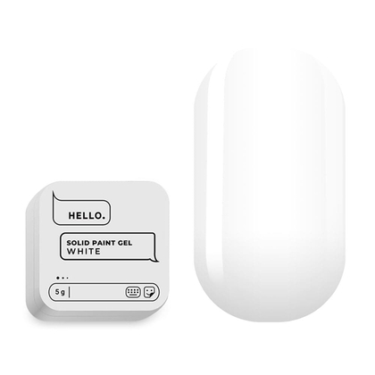 Гель-краска HEYLOVE Solid paint gel White, 5 г, Выбор оттенка: White