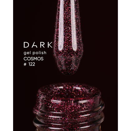Гель-лак Dark gel polish №122 (Cosmos), 10 мл, Выбор объема: 10 мл