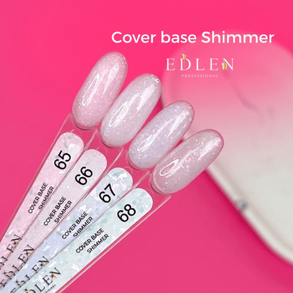 Edlen Cover base Shimmer №65, 9 мл, зображення 4