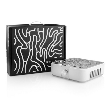 Витяжка для манікюру та педикюру BUCOS CYCLONE X2 Silver на 72W, зображення 4