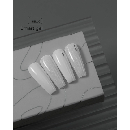 Жидкий гель HELLO Smart Gel White, 15 мл, фото 2