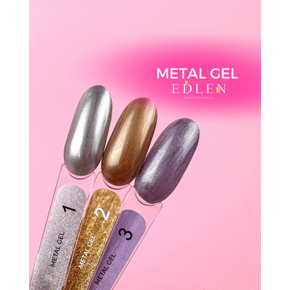 Edlen Metal Gel №3, 5 мл, фото 2