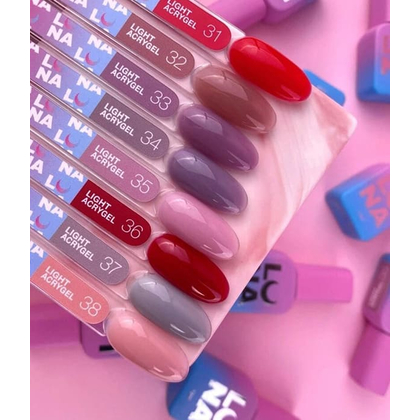 Акрил-гель LUNA Light Acrygel №34, 13 мл, Вибір об'єму: 13 мл, зображення 2