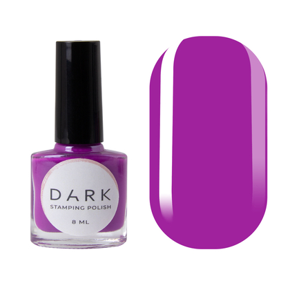 DARK Stamping polish №18, фуксия, 10 мл, фото 2