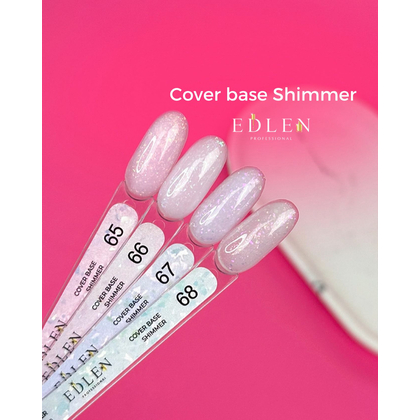 Edlen Cover base Shimmer №67, 9 мл, зображення 2
