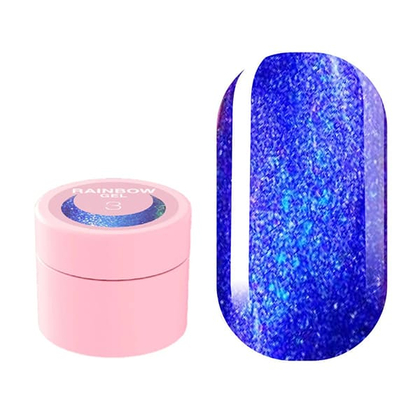 Гель-глиттер LUNA Rainbow Gel №3, 5 мл, Выбор оттенка: №3