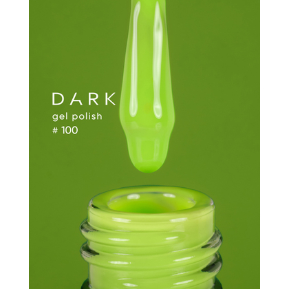 Гель-лак Dark gel polish №100, 6 мл, Вибір об'єму: 6 мл, призначення