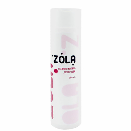 Обезжириватель для бровей ZOLA, 250 мл