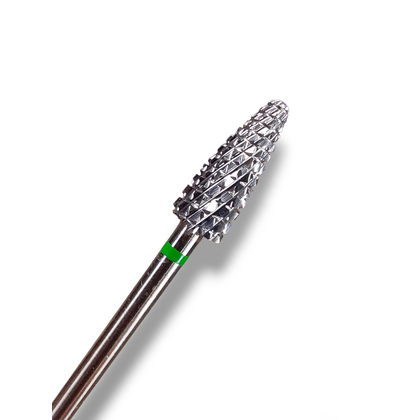 Фреза твердосплавная STRONG NAIL BITS кукуруза зеленая 0,49 см, Другой вариант: 1 шт, фото 2