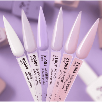 Liquid Acrygel DNKa №9, Milk Shake, 12 ml, Вибір об'єму: 12 мл, Колір колекції: №9, зображення 2
