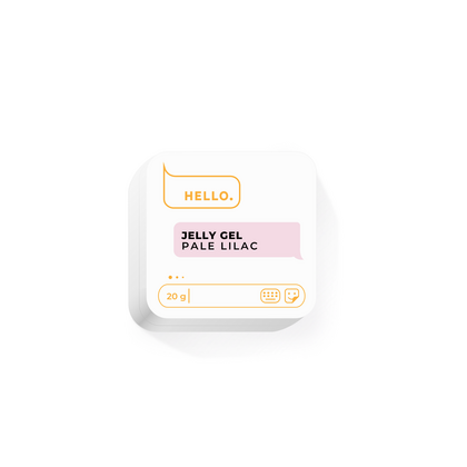 HELLO Jelly Gel "Pale Lilac", 20 g, Вибір відтінку: Pale Lilac