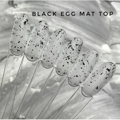 Топ матовий LUNA Blackegg, 13 мл, зображення 2