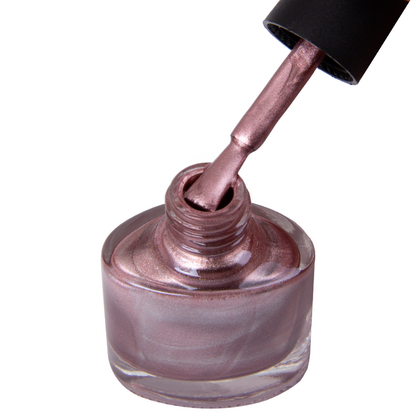 DARK Stamping polish №20, розовое золото металлик, 10 мл, фото 4