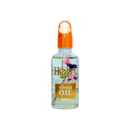 Цветочное масло для кутикул HEART, 30ml Sweet Almond (Миндаль прозрачное)
