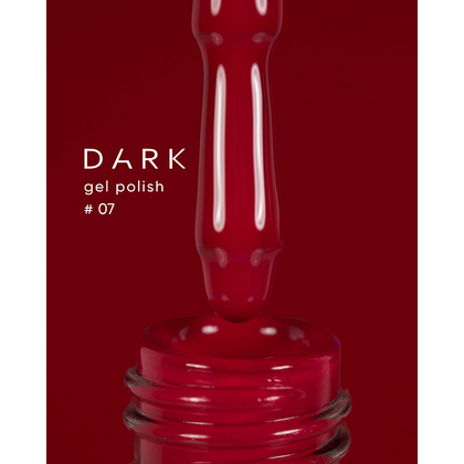 Гель-лак Dark gel polish №7, 10 мл, Выбор объема: 10 мл