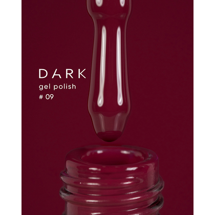 Гель-лак Dark gel polish №9, 6 мл, Выбор объема: 6 мл