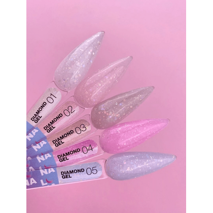 Гель для нарощування LUNA Diamond gel 5, 15 мл, Вибір об'єму: 15 мл, Вибір відтінку: №5, зображення 4