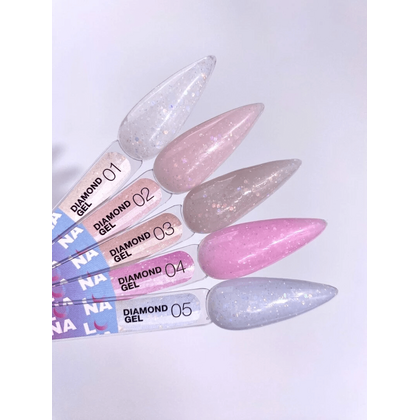 Гель для нарощування LUNA Diamond gel 5, 15 мл, Вибір об'єму: 15 мл, Вибір відтінку: №5, зображення 6