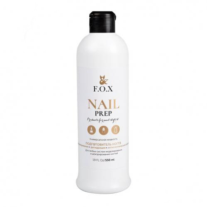 Обезжириватель для ногтей F.O.X Nail Prep, 500 мл, Выбор объема: 500 мл, фото 2