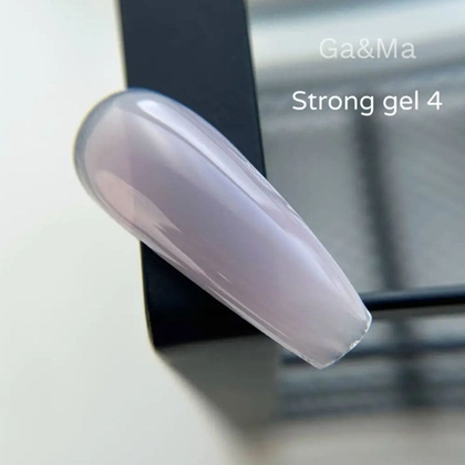 Гель Ga&Ma Strong gel №4 lavender, 30 мл, Вибір відтінку: №4, зображення 3