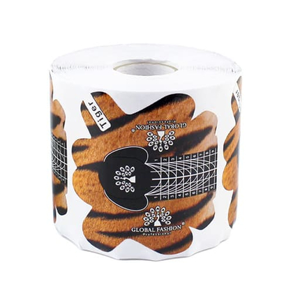 Нижние формы для наращивания Global Fashion Tiger с разметкой, 300 штук, фото 2