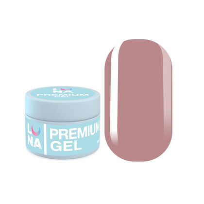 Камуфлирующий гель LUNA Premium gel 6, темный нюд, 15 мл, Выбор объема: 15 мл, Цвет коллекции: №6, фото 2, назначение