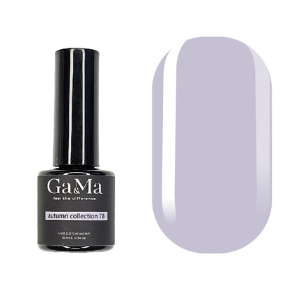 Гель-лак GÉMELY ex GA&MA №078, Autumn collection Liquid pastel, 10 мл