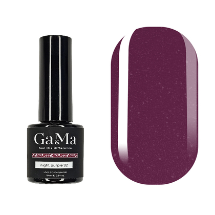Гель-лак GÉMELY ex GA&MA №092 Purple, 10 мл