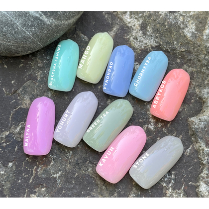 База кольорова GÉMELY ex GA&MA Colored base №2 голуба лагуна, 15 мл, зображення 3