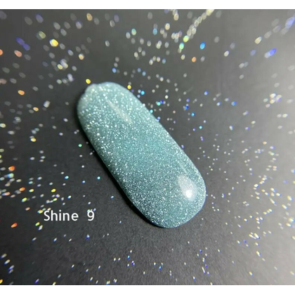Гель-лак GÉMELY ex GA&MA Shine №9 світловідбивний, 10 мл, зображення 3