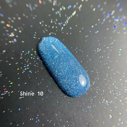 Гель-лак Ga&Ma Shine №10 світловідбивний, 10 мл, зображення 3