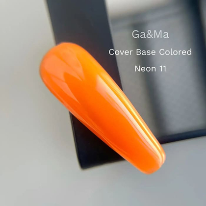 База кольорова GÉMELY ex GA&MA Colored base Neon №11, 15 мл, Вибір відтінку: №11, зображення 2