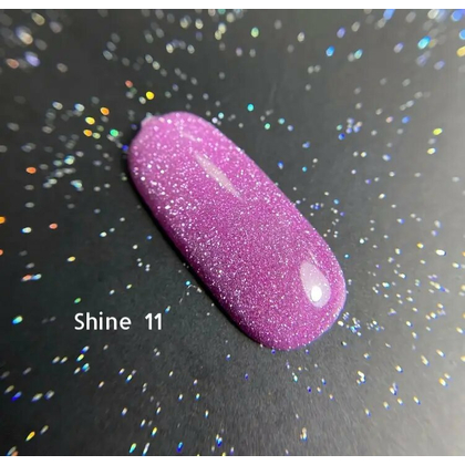 Гель-лак Ga&Ma Shine №11 світловідбивний, 10 мл, зображення 3