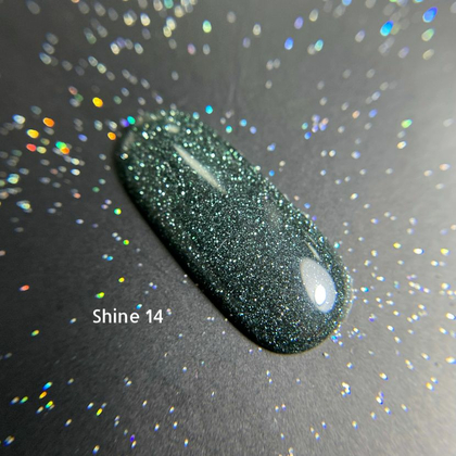 Гель-лак GÉMELY ex GA&MA Shine №14 світловідбивний, 10 мл, зображення 3